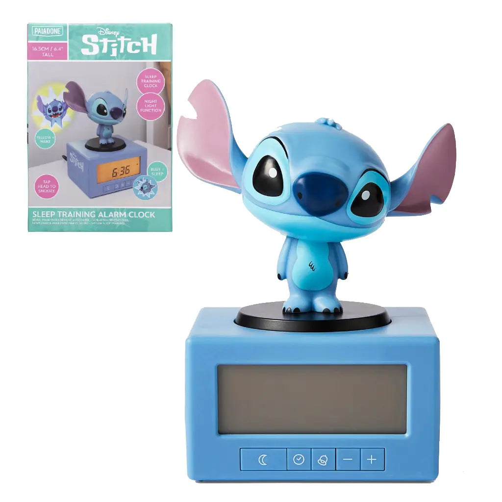 PALADONE DISNEY LILO AND STITCH STITCH SLEEP TRAINING ALARM CLOCK