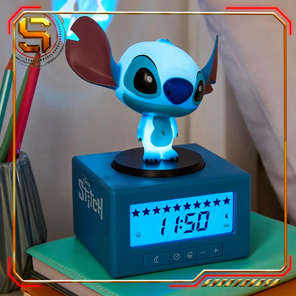 PALADONE DISNEY LILO AND STITCH STITCH SLEEP TRAINING ALARM CLOCK