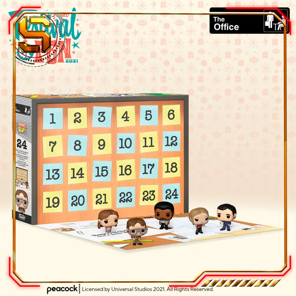 FUNKO POP ADVENT CALENDAR TV THE OFFICE