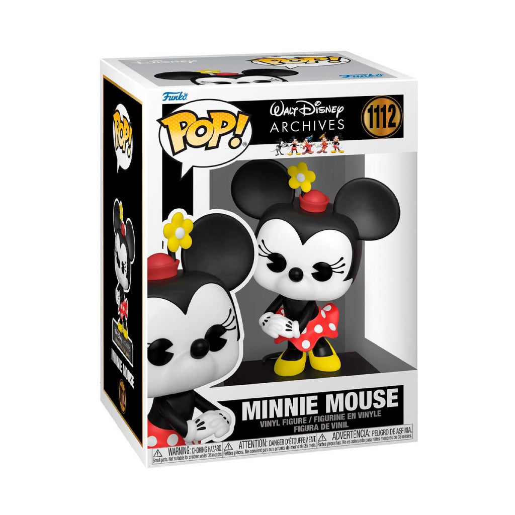 FUNKO POP DISNEY WALT DISNEY ARCHIVES MINNIE MOUSE 1112