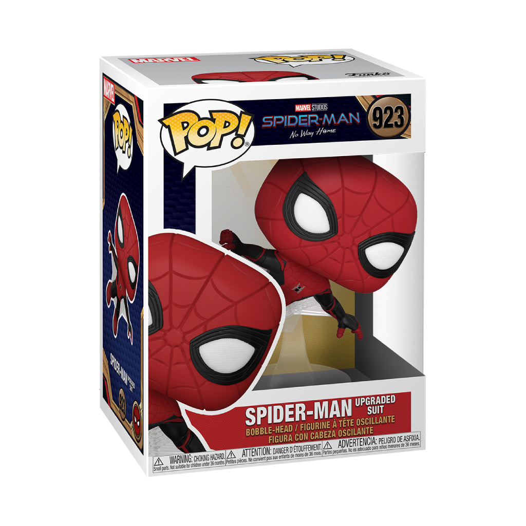 FUNKO POP MARVEL STUDIOS SPIDERMAN NO WAY HOME SPIDERMAN UPGRADED SUIT 923