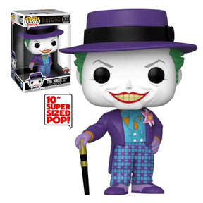 FUNKO POP DC MOVIES BATMAN 1989 THE JOKER WITH HAT 425 10 INCH