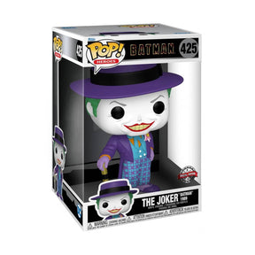 FUNKO POP DC MOVIES BATMAN 1989 THE JOKER WITH HAT 425 10 INCH