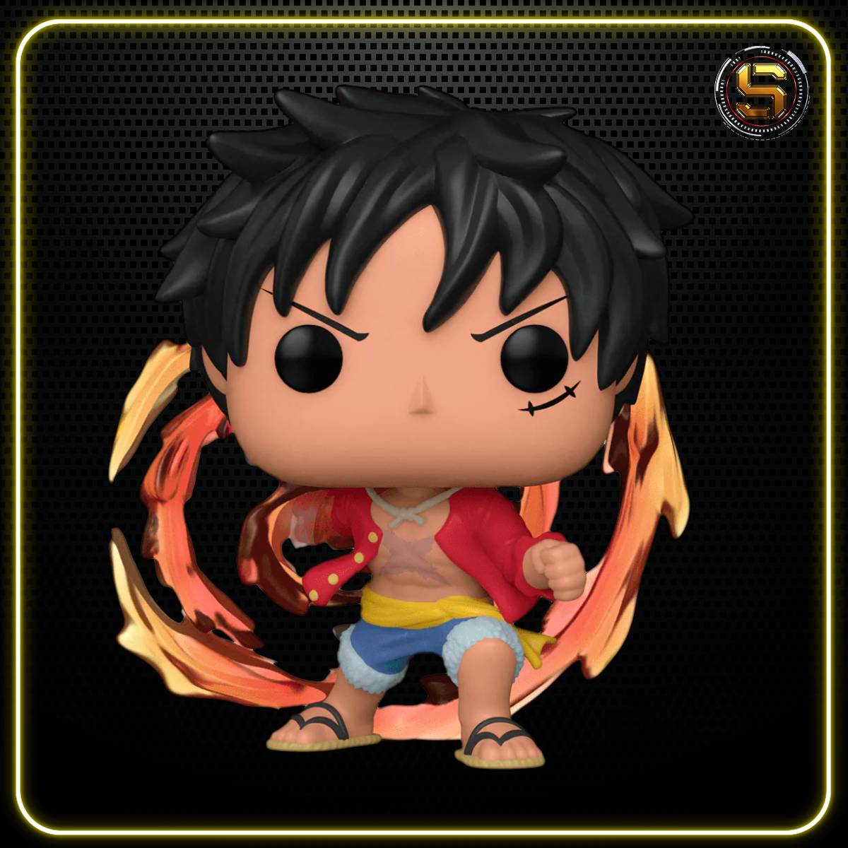 FUNKO POP ANIME ONE PIECE RED HAWK LUFFY 1273