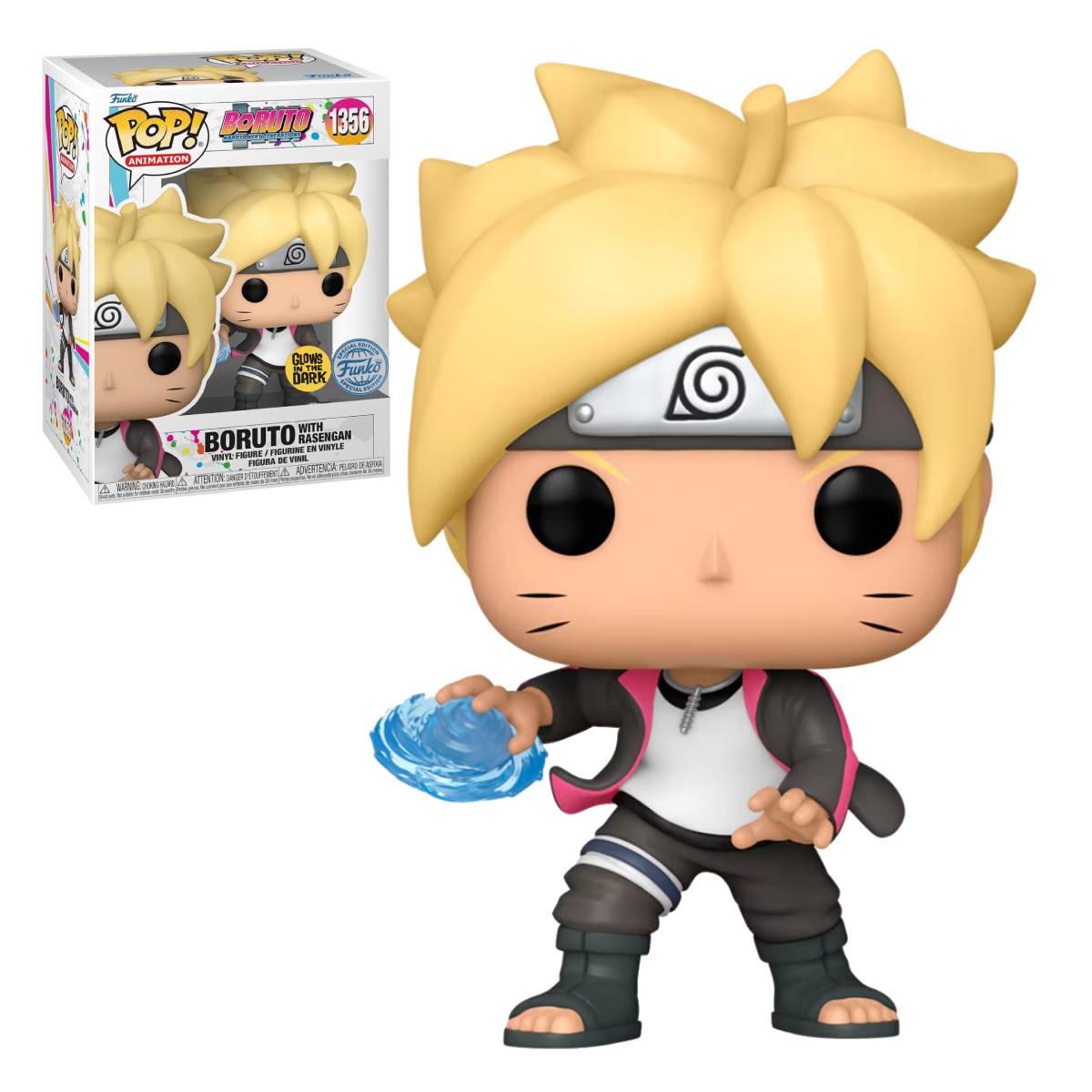 FUNKO POP ANIME BORUTO BORUTO WITH RASENGAN 1356 GW