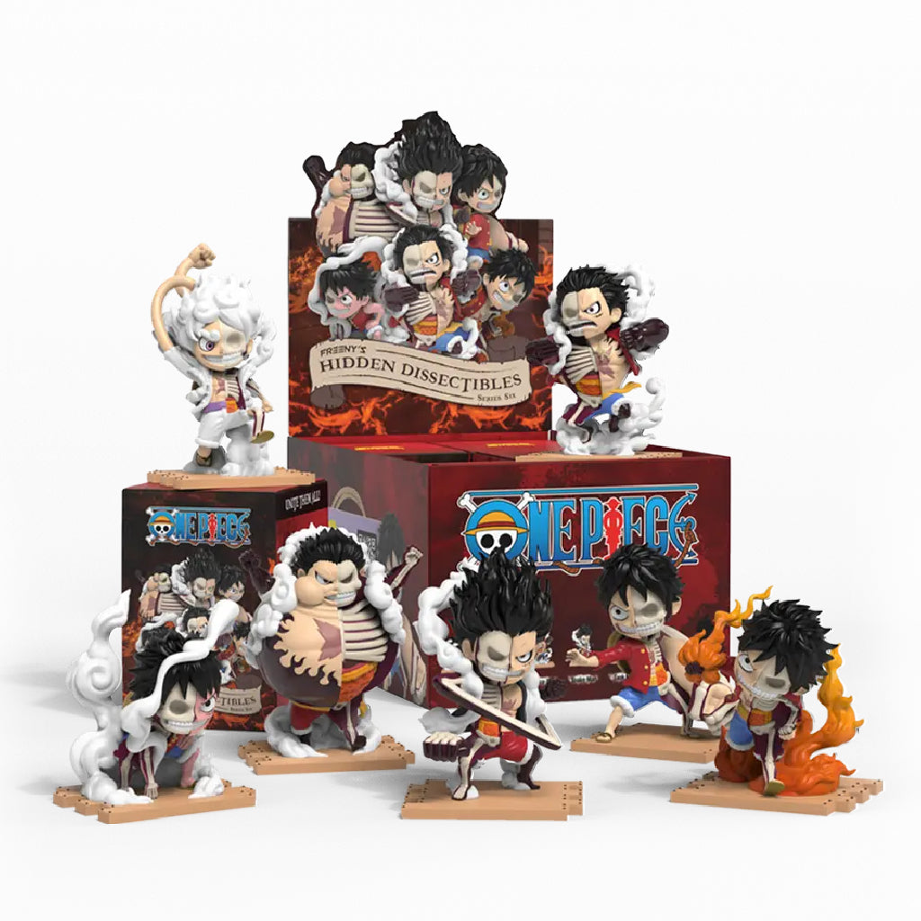 MIGHTY JAXX FREENYS HIDDEN DISSECTIBLES ONE PIECE (LUFFYS GEARS EDITION)