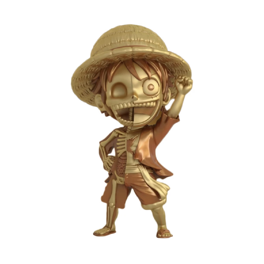 MIGHTY JAXX XXRAY PLUS ONE PIECE LUFFY (TREASURE GOLD)