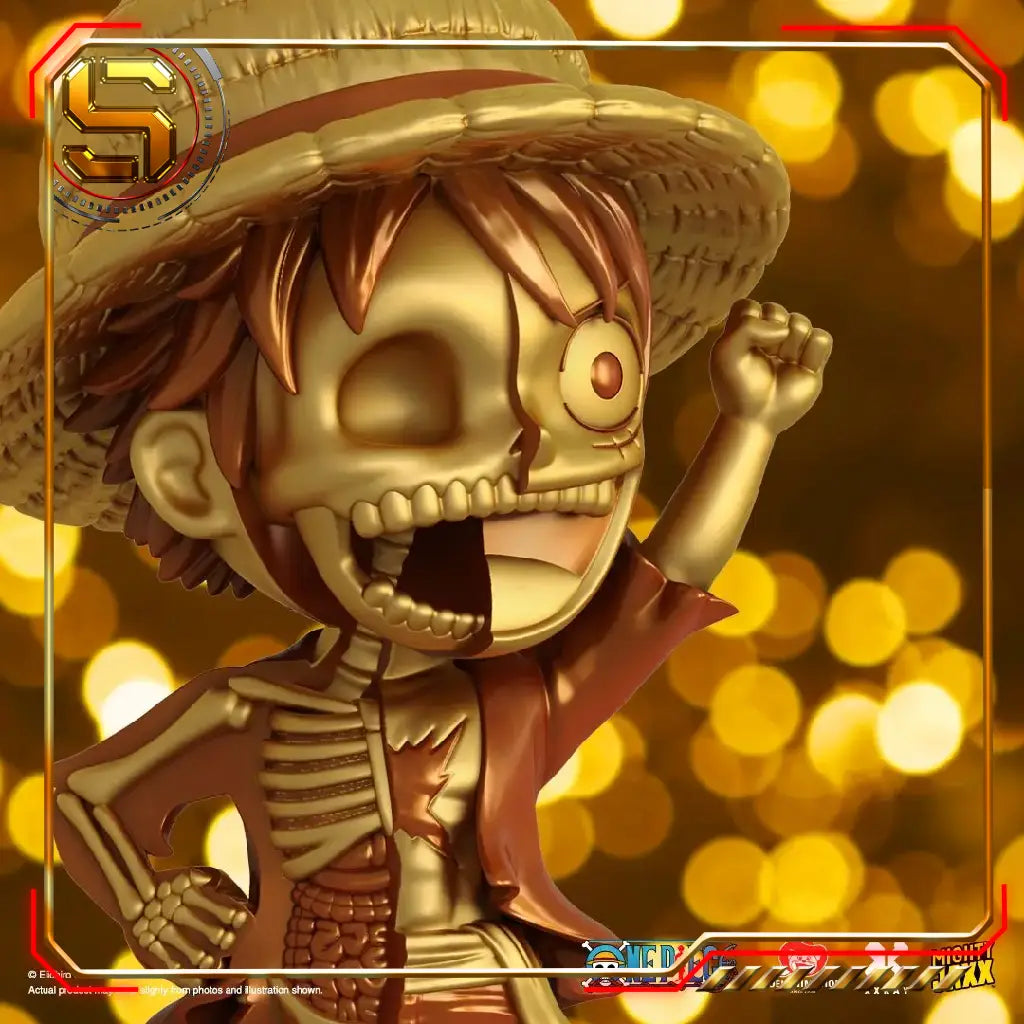 MIGHTY JAXX XXRAY PLUS ONE PIECE LUFFY (TREASURE GOLD)