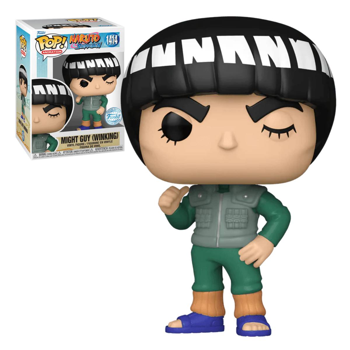 FUNKO POP ANIME NARUTO SHIPPUDEN MIGHT GUY WINKING 1414