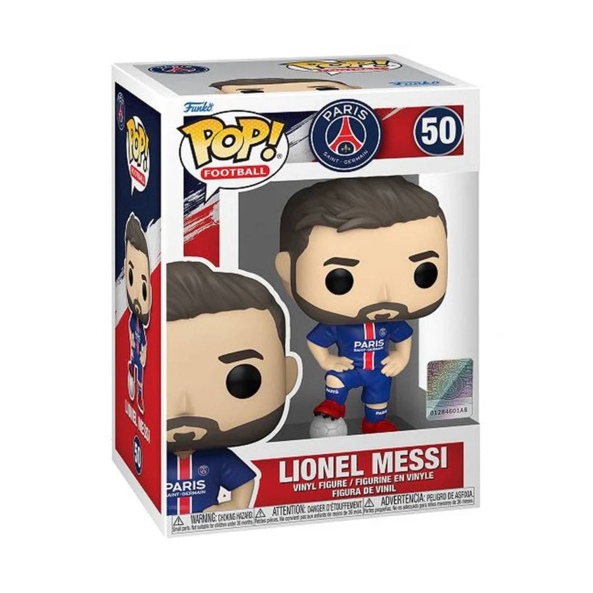 FUNKO POP FOOTBALL PSG LIONEL MESSI 50