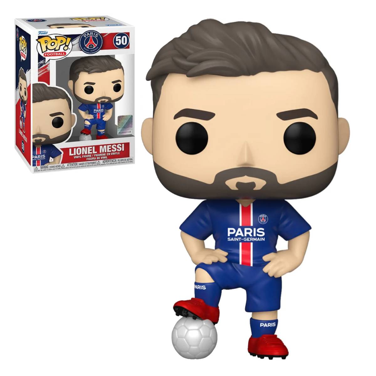 FUNKO POP FOOTBALL PSG LIONEL MESSI 50