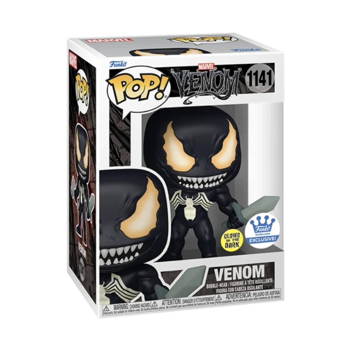 FUNKO POP MARVEL COMICS VENOM GW 1141