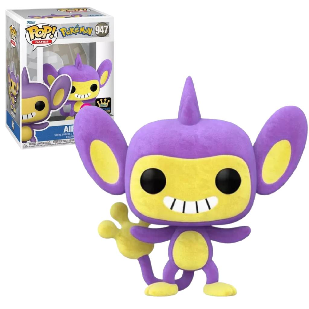 FUNKO POP GAMES POKEMON AIPOM 947 FLOCKED