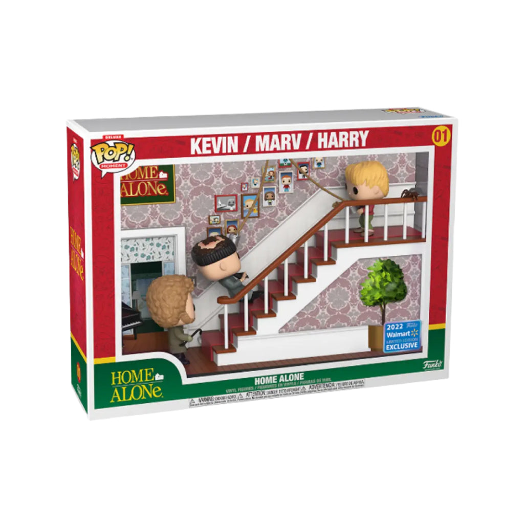 FUNKO POP MOMENTS DLX MOVIES HOME ALONE STAIRCASE 01