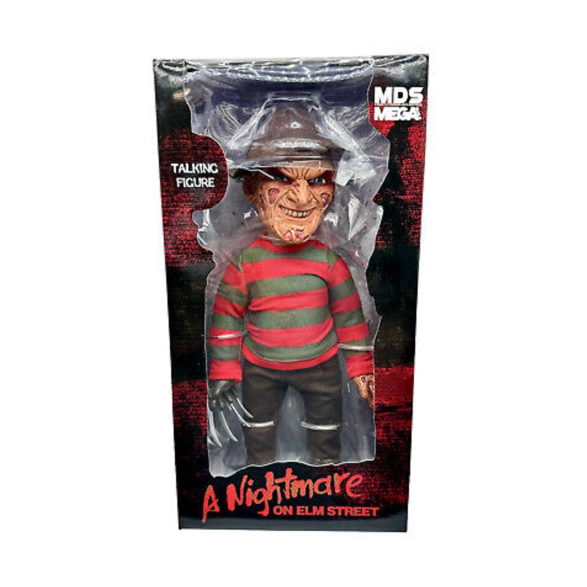 MEZCO MDS MEGA SCALE MOVIES NIGHTMARE ON ELM STREET TALKING FREDDY KRUEGER