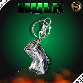 MONOGRAM MARVEL HULK FIST PEWTER KEY RING