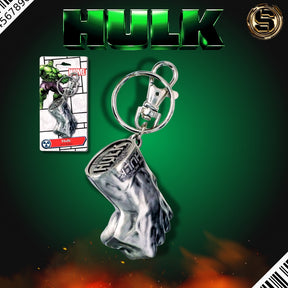 MONOGRAM MARVEL HULK FIST PEWTER KEY RING