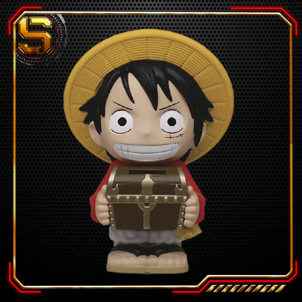 MONOGRAM BANK ANIME ONE PIECE MONKEY D LUFFY FIGURAL