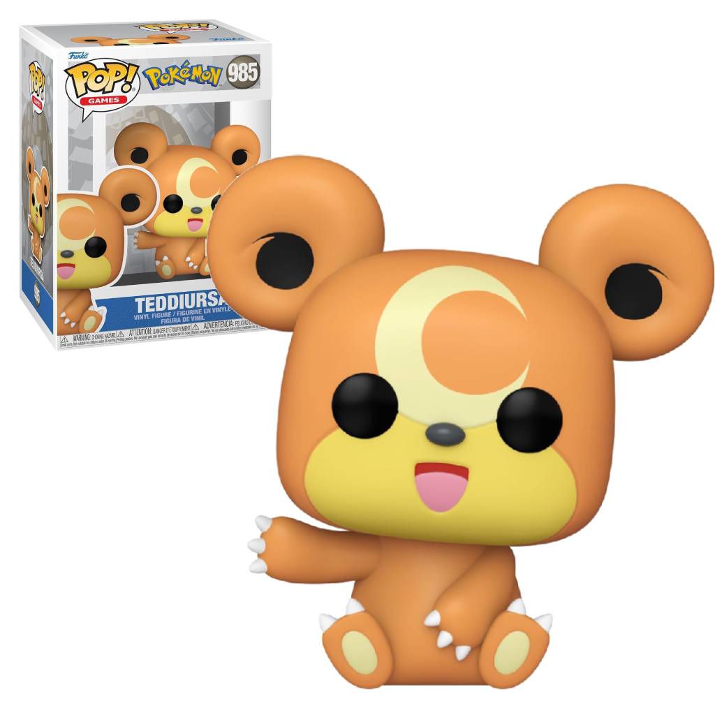FUNKO POP GAMES POKEMON TEDDIURSA 985