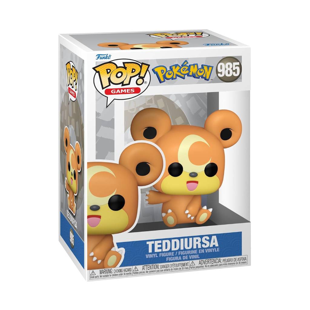 FUNKO POP GAMES POKEMON TEDDIURSA 985