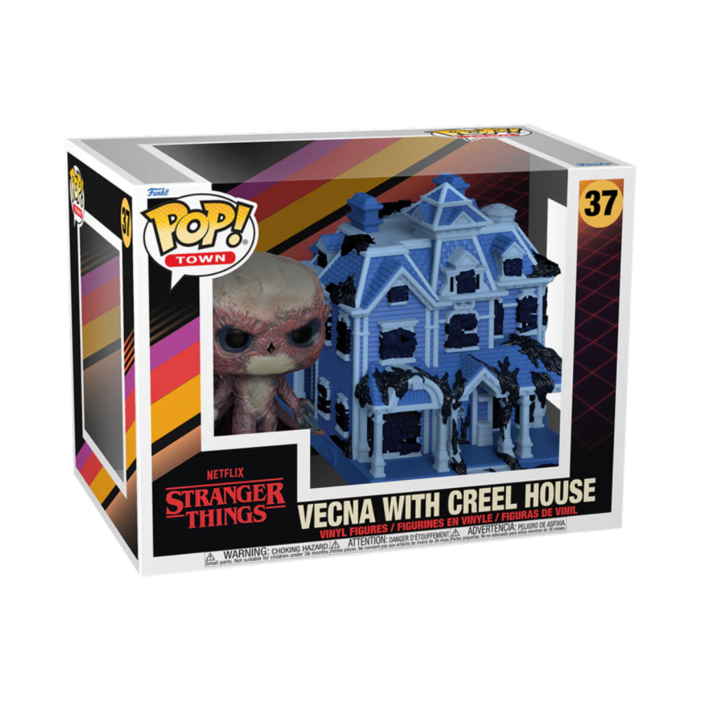FUNKO POP TOWN TV STRANGER THINGS VECNA WITH CREEL HOUSE 37