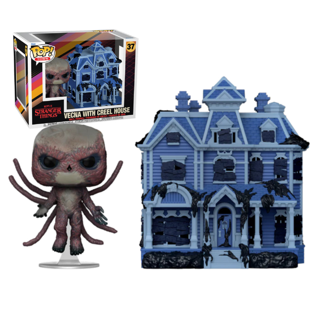 FUNKO POP TOWN TV STRANGER THINGS VECNA WITH CREEL HOUSE 37