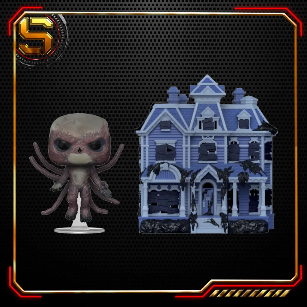 FUNKO POP TOWN TV STRANGER THINGS VECNA WITH CREEL HOUSE 37