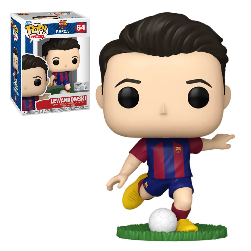 FUNKO POP FOOTBALL BARCELONA LEWANDOWSKI 64