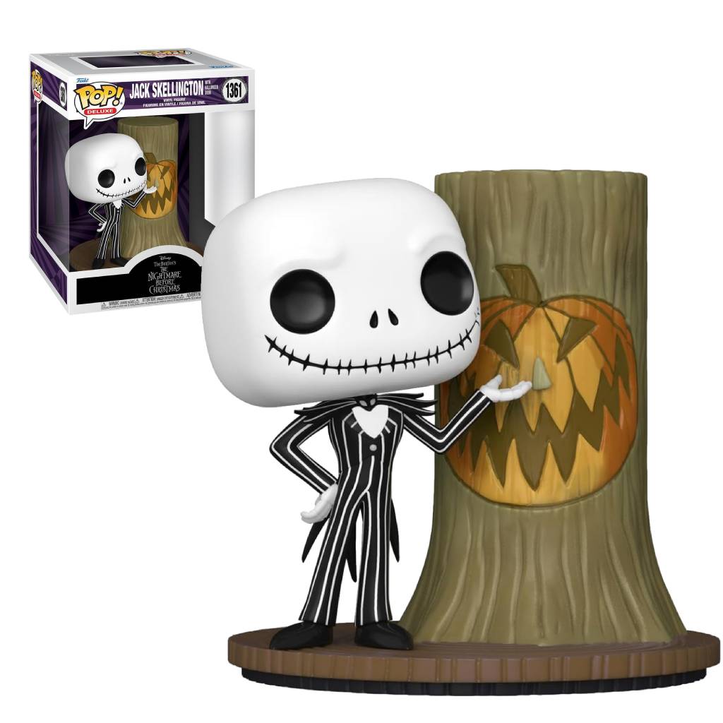 FUNKO POP DELUXE DISNEY NIGHTMARE BEFORE CHRISTMAS JACK SKELLINGTON WITH HALLOWEEN DOOR 1361