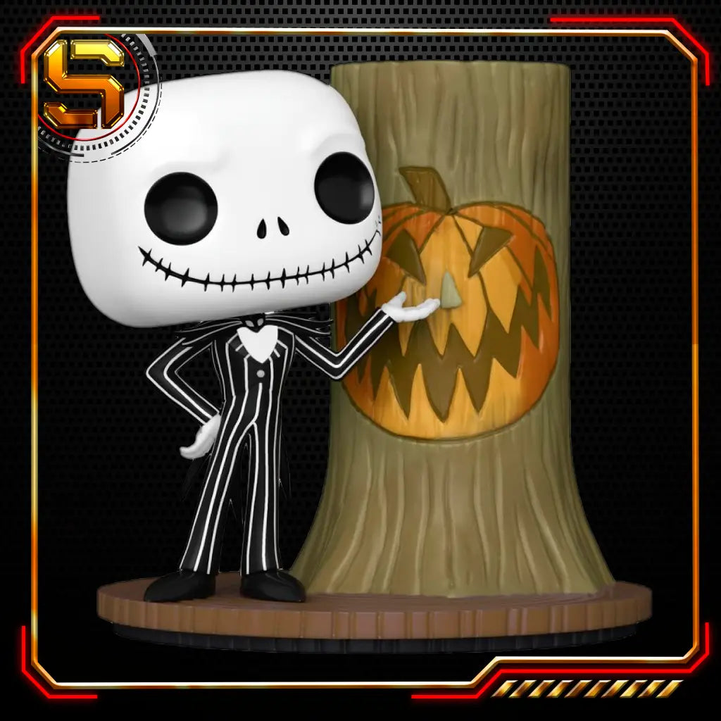 FUNKO POP DELUXE DISNEY NIGHTMARE BEFORE CHRISTMAS JACK SKELLINGTON WITH HALLOWEEN DOOR 1361