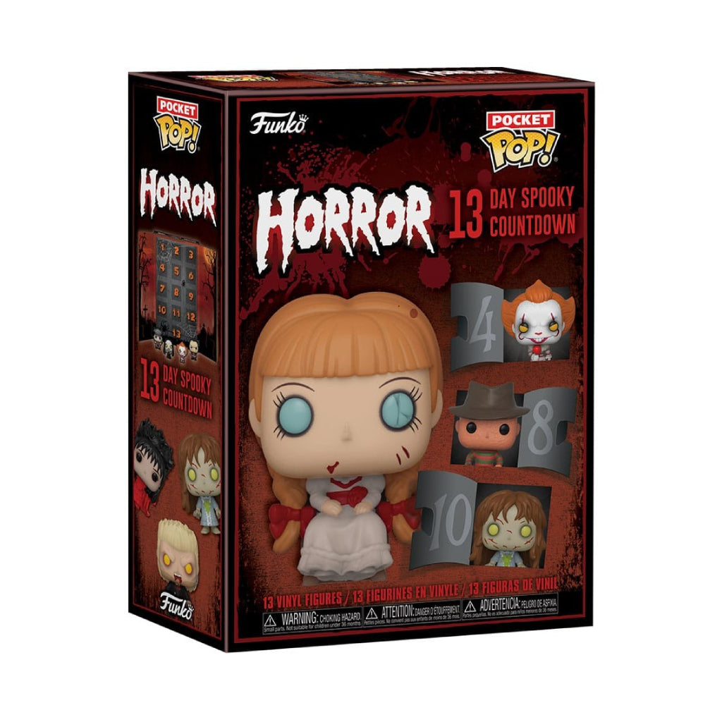 FUNKO POP ADVENT CALENDAR MOVIES HORROR SPOOKY COUNTDOWN