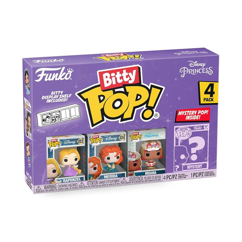 FUNKO BITTY POP DISNEY TANGLED RAPUNZEL 4PK