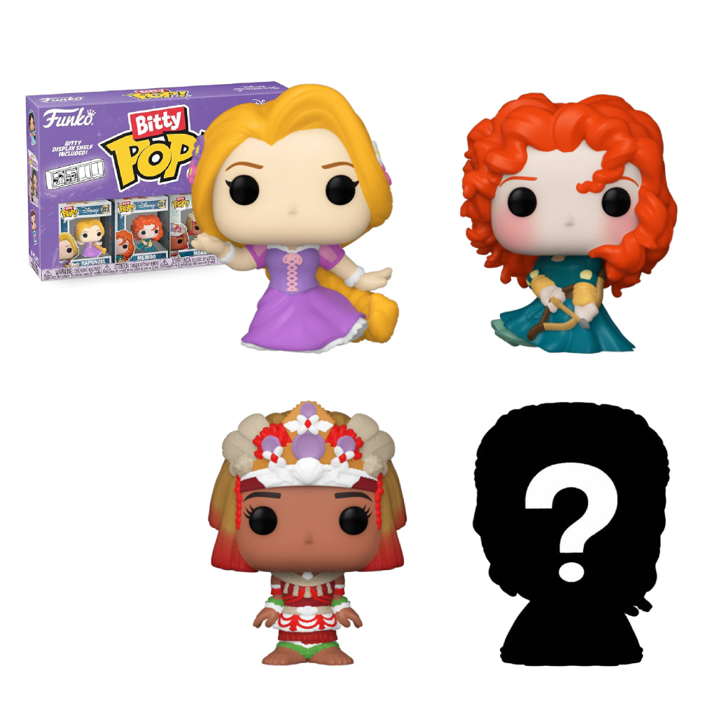 FUNKO BITTY POP DISNEY TANGLED RAPUNZEL 4PK