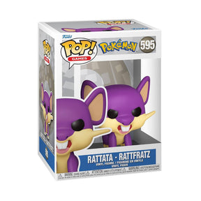 FUNKO POP GAMES POKEMON RATTATA-RATTFRATZ 595