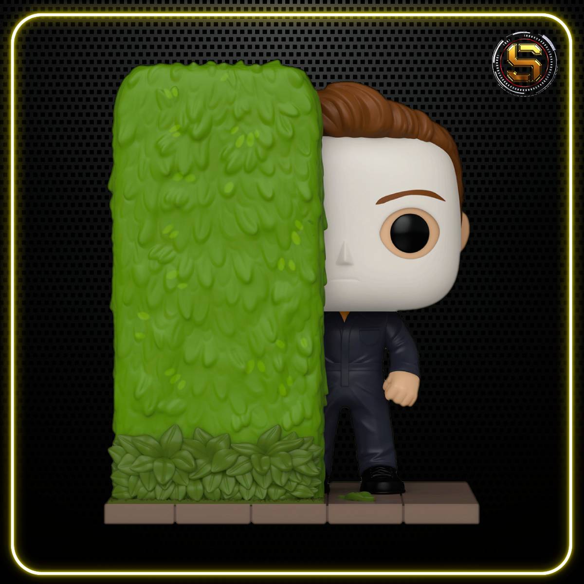 FUNKO POP MOVIES HALLOWEEN MICHAEL BEHIND HEDGE 1461