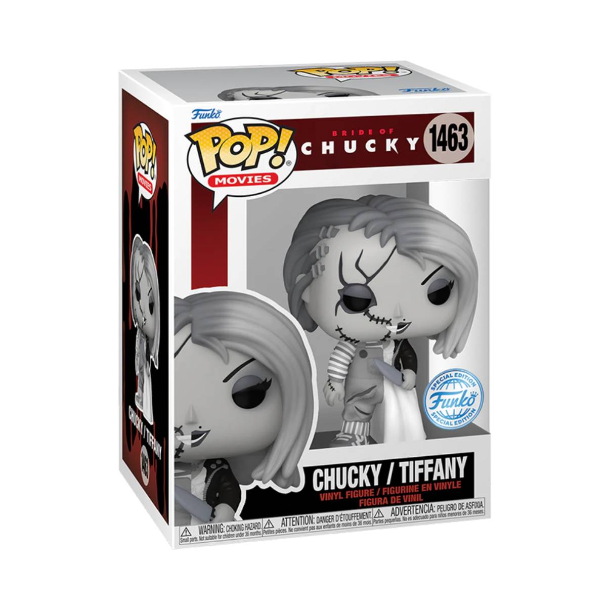 FUNKO POP MOVIES BRIDE OF CHUCKY CHUCKY/TIFFANY 1463