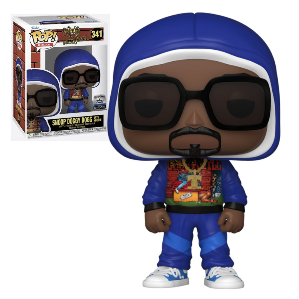 FUNKO POP ROCKS SNOOP DOGG SNOOP DOGGY DOGG WITH HOODIE 341