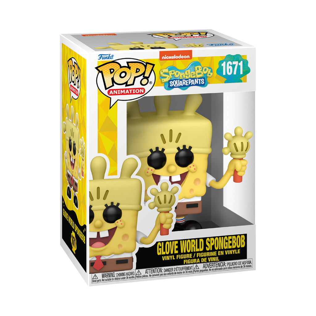 FUNKO POP ANIMATION NICKELODEON SPONGEBOB SQUAREPANTS GLOBE WORLD SPONGEBOB 1671