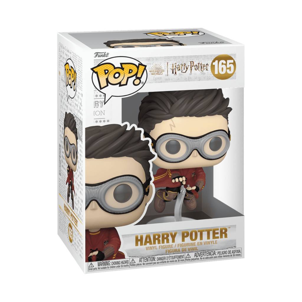 FUNKO POP HARRY POTTER HARRY WITH BROOM (QUIDDITCH) 165