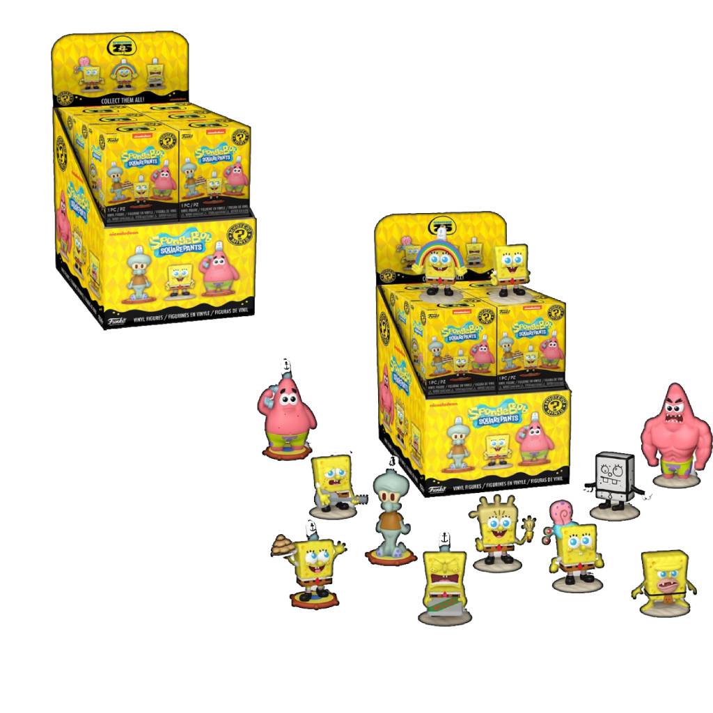 FUNKO MYSTERY MINIS ANIMATION SPONGEBOB SQUAREPANTS 25YEARS