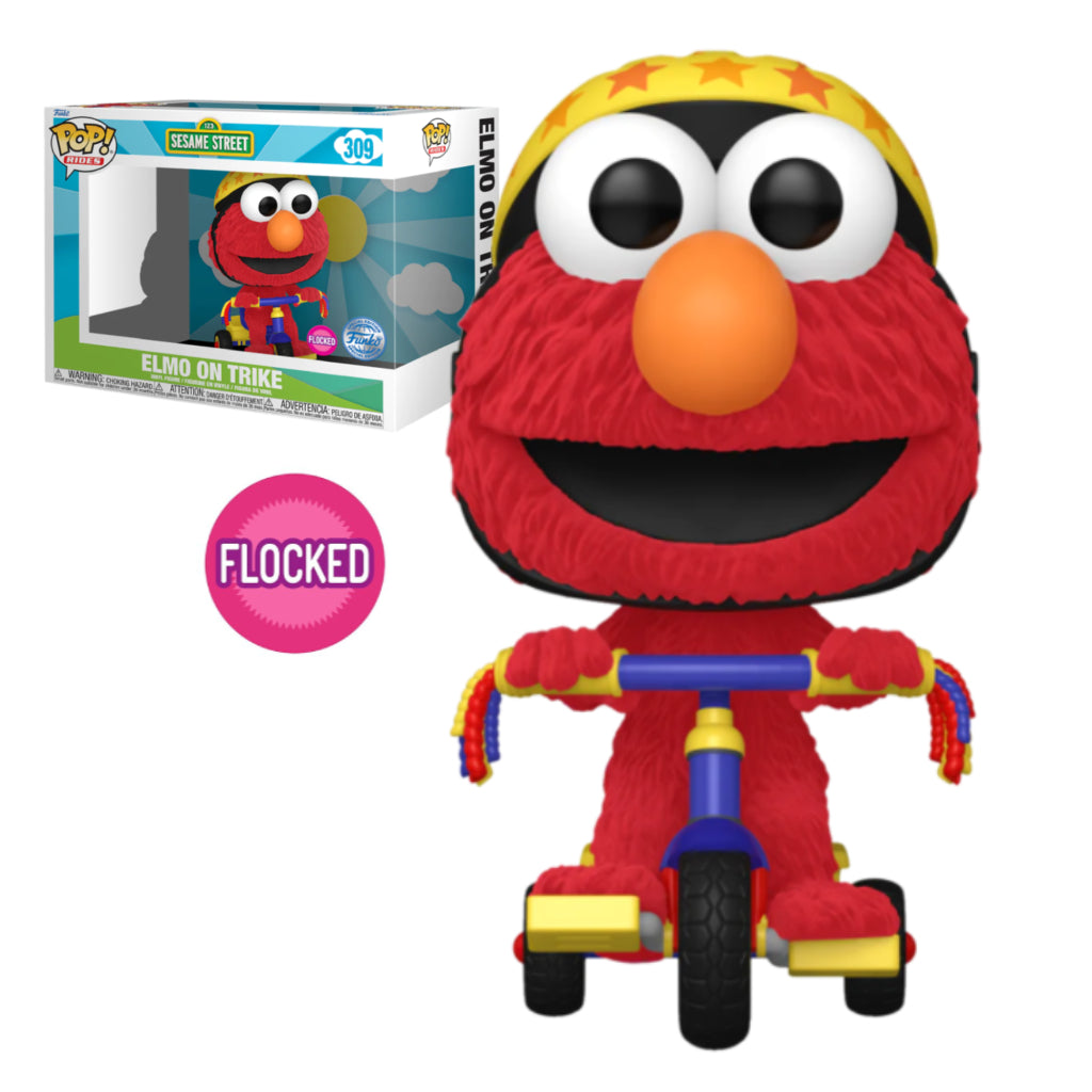 FUNKO POP RIDES TV SESAME STREET ELMO ON TRIKE 309