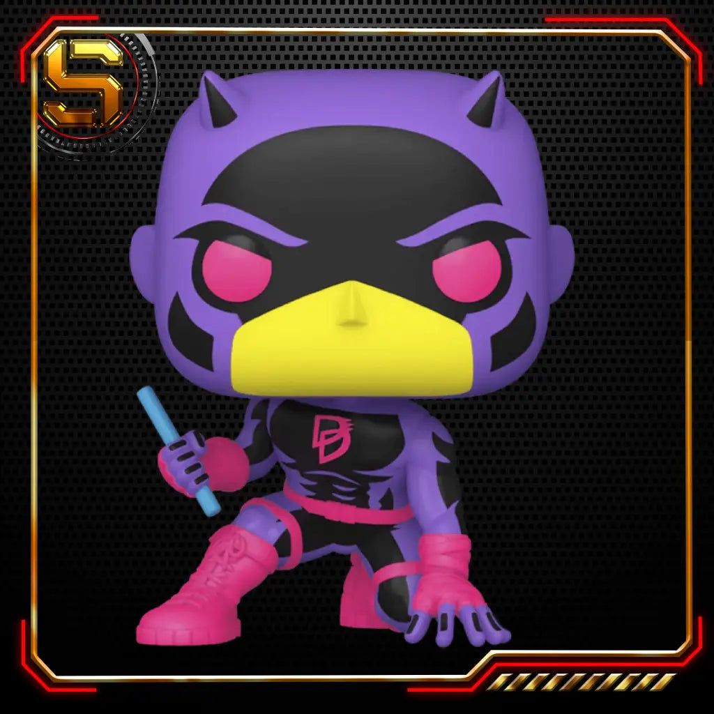 FUNKO POP MARVEL COMICS DAREDEVIL SHADOWLAND 1359 (BLKLT)