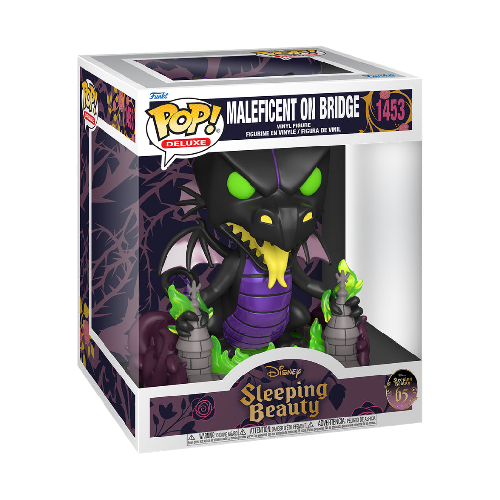 FUNKO POP DELUXE DISNEY SLEEPING BEAUTY MALEFICENT ON BRIDGE 1453