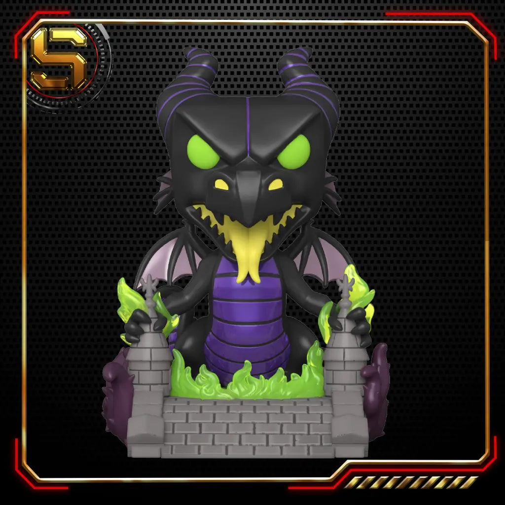 FUNKO POP DELUXE DISNEY SLEEPING BEAUTY MALEFICENT ON BRIDGE 1453