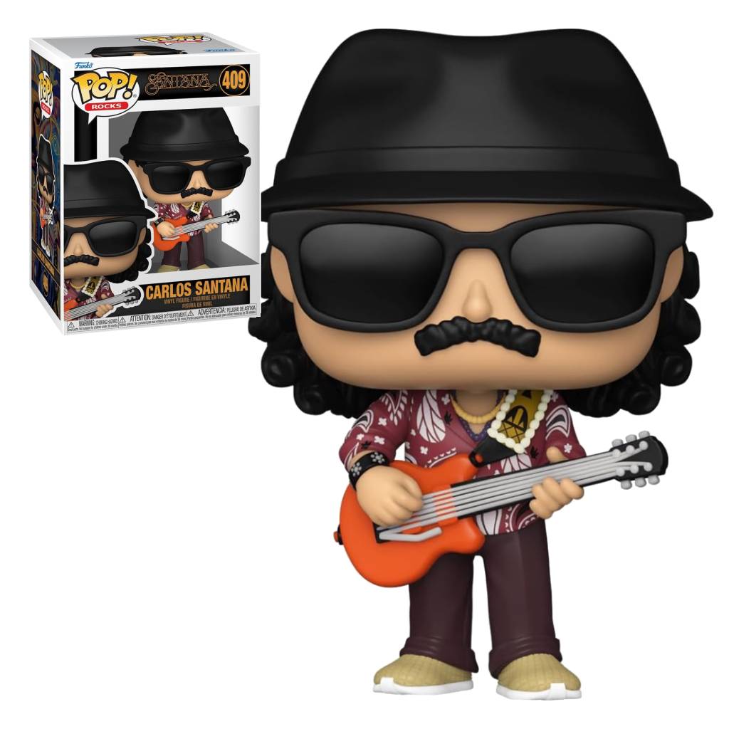 FUNKO POP ROCKS CARLOS SANTANA 409
