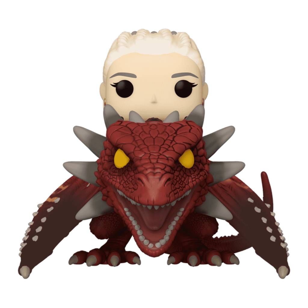 FUNKO POP RIDES TV HOUSE OF THE DRAGON RHAENYS TARGARYEN WITH MELEYS 124