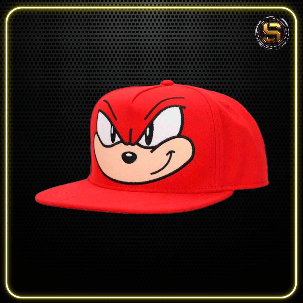 BIOWORLD SONIC THE HEDGEHOG KNUCLES SNAPBACK HAT