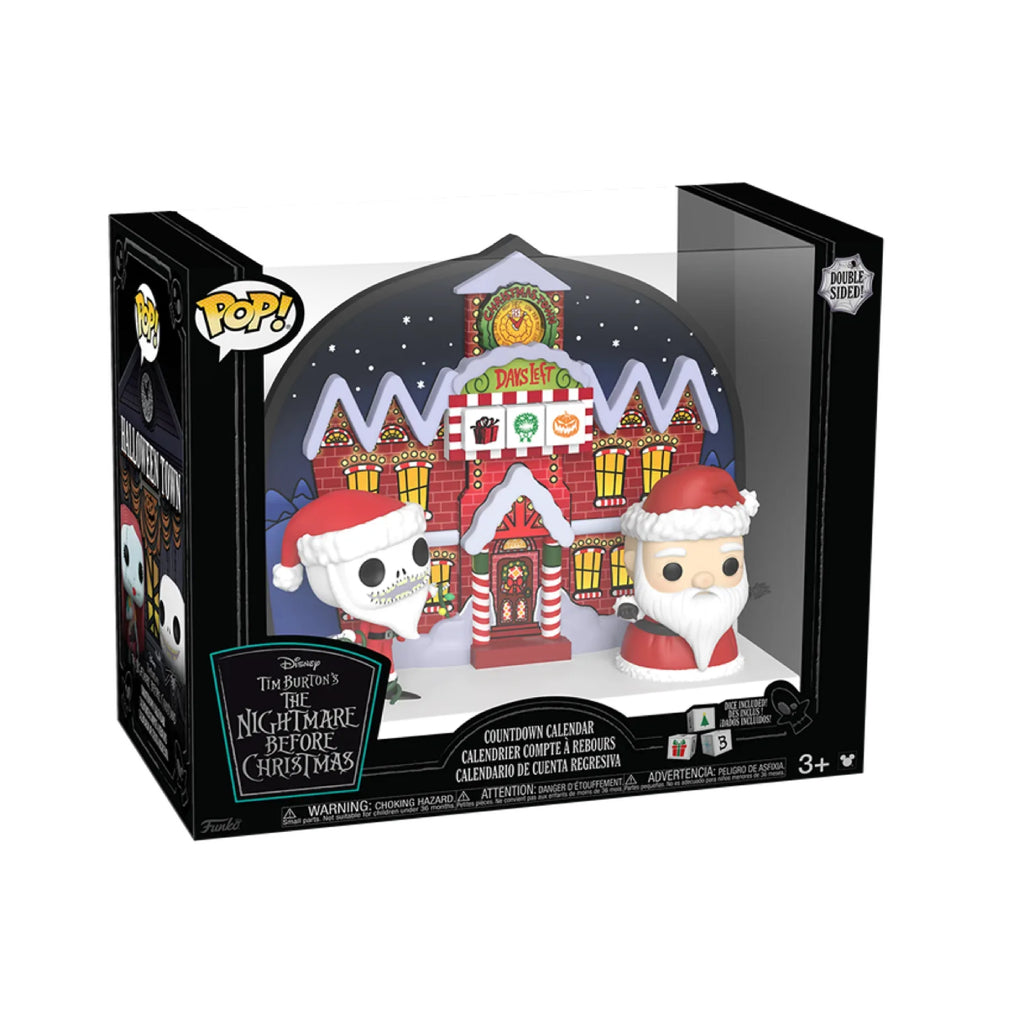 FUNKO POP COUNTDOWN CALENDAR DISNEY NIGHTMARE BEFORE CHRISTMAS DOUBLE SIDED