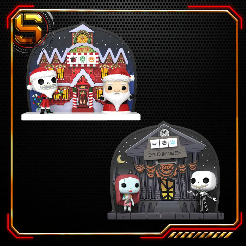 FUNKO POP COUNTDOWN CALENDAR DISNEY NIGHTMARE BEFORE CHRISTMAS DOUBLE SIDED