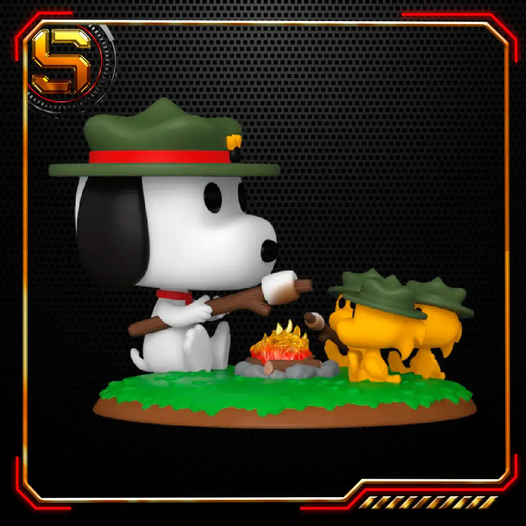 FUNKO POP DELUXE TV PEANUTS SNOOPY AND BEAGLE SCOUTS 1587
